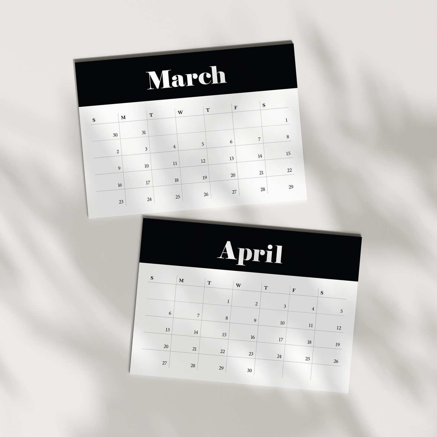 2025-Retro-Calendar-Sheets-Main-Image-Landscape-Black
