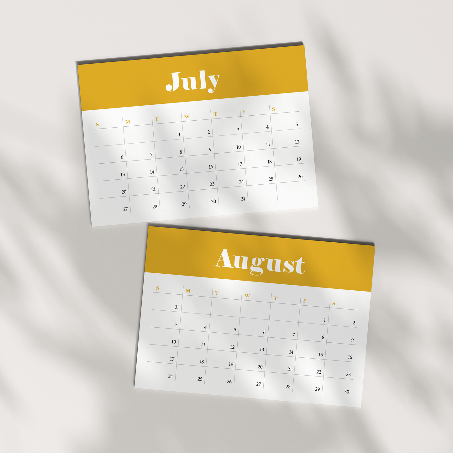 2025-Retro-Calendar-Sheets-Main-Image-Landscape-Mustard