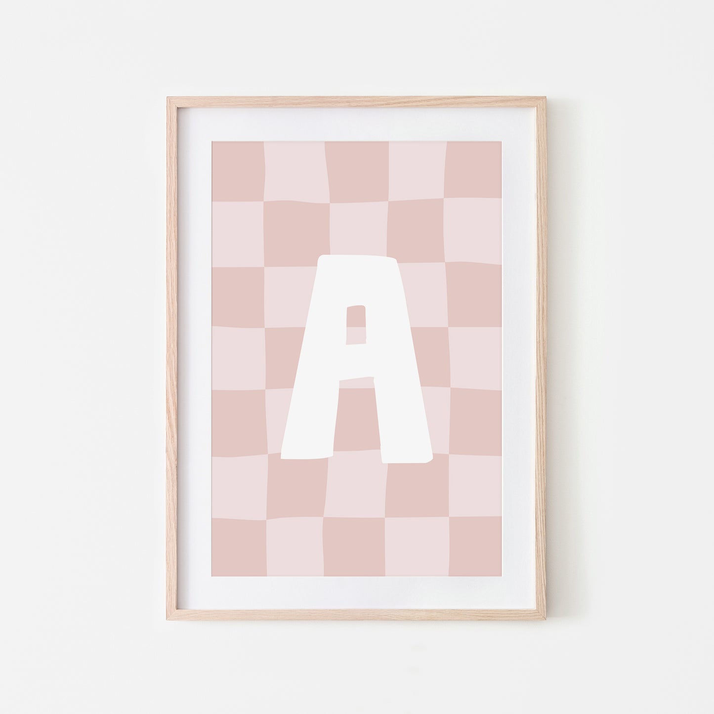 Checkered-Letters-Alphabet-Poster-Print-Letter-A-in-Blush