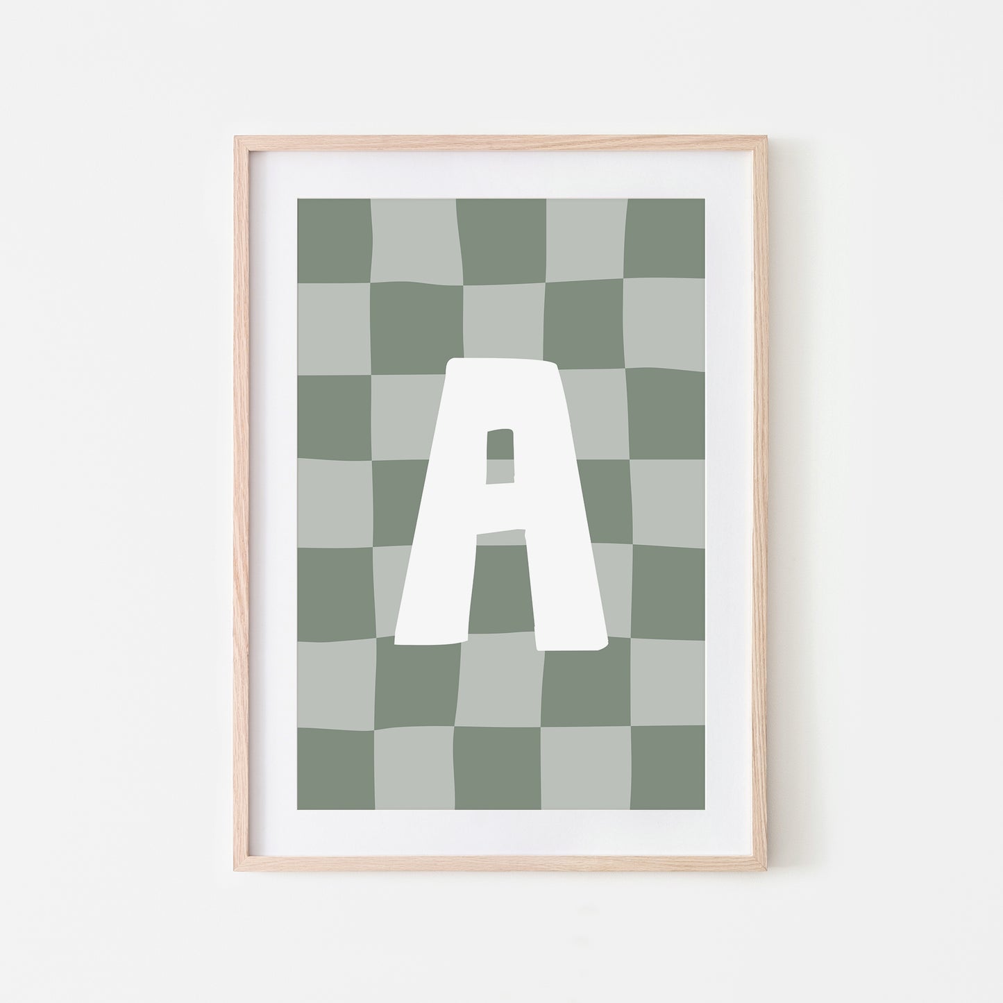Checkered-Letters-Alphabet-Poster-Print-Letter-A-in-Eucalyptus