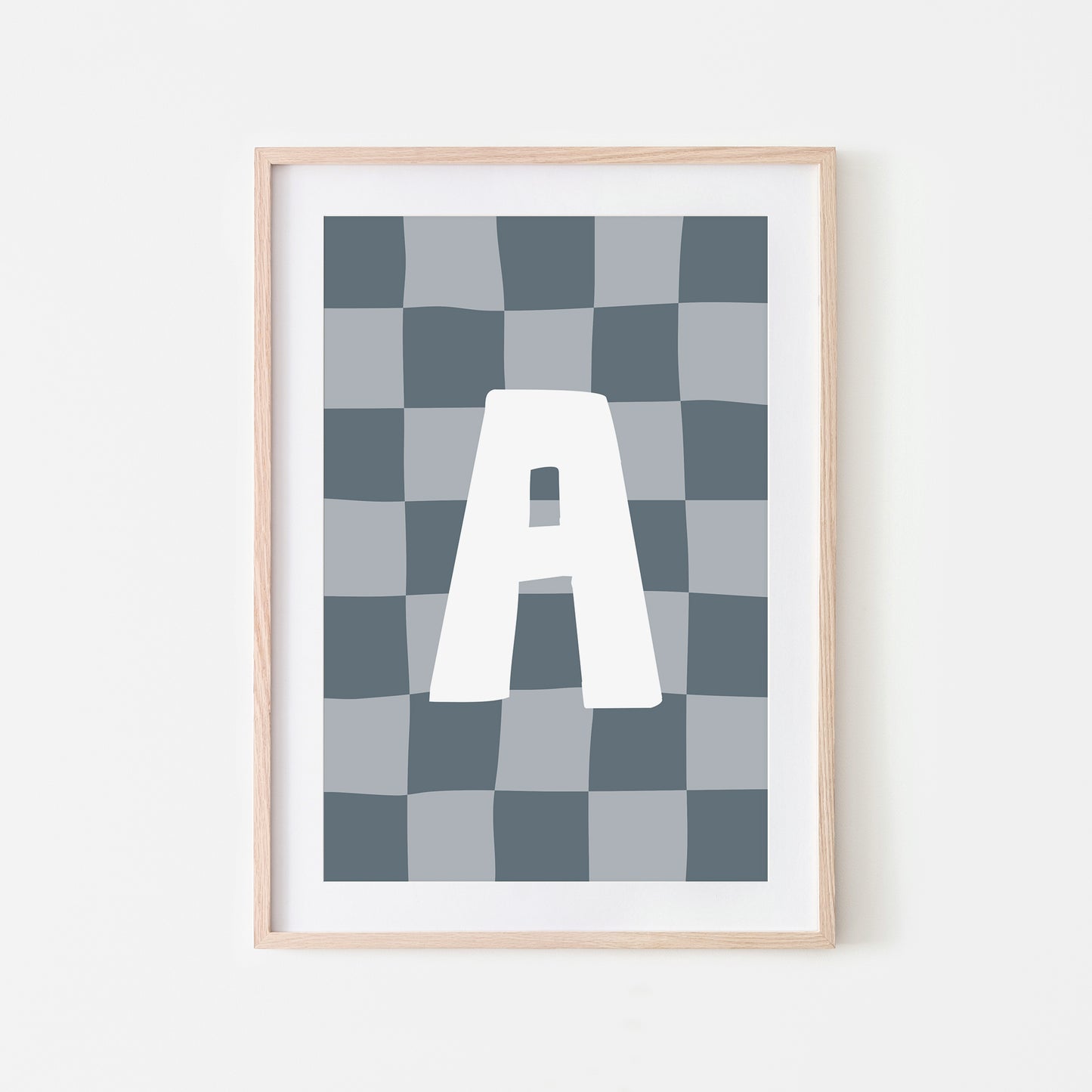 Checkered-Letters-Alphabet-Poster-Print-Letter-A-in-Sky