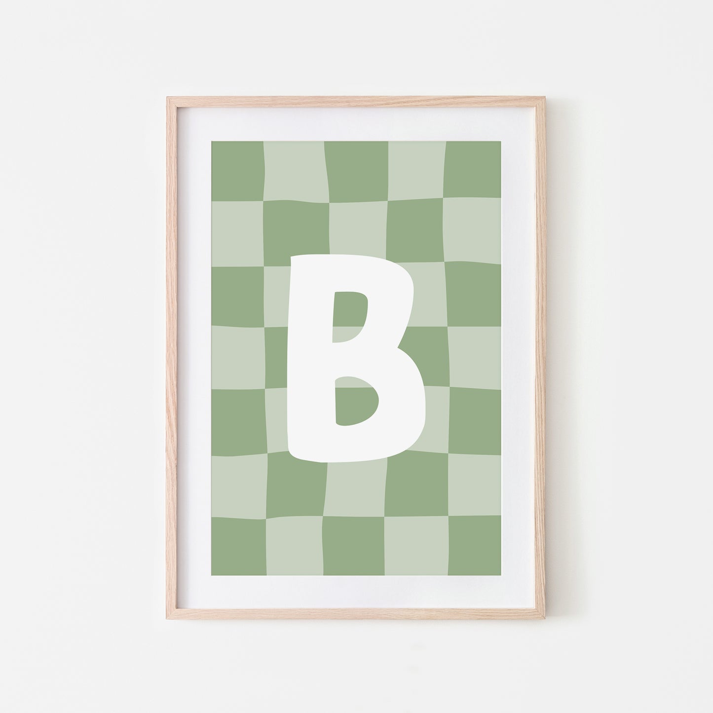 Checkered-Letters-Alphabet-Poster-Print-Letter-B-in-Sage