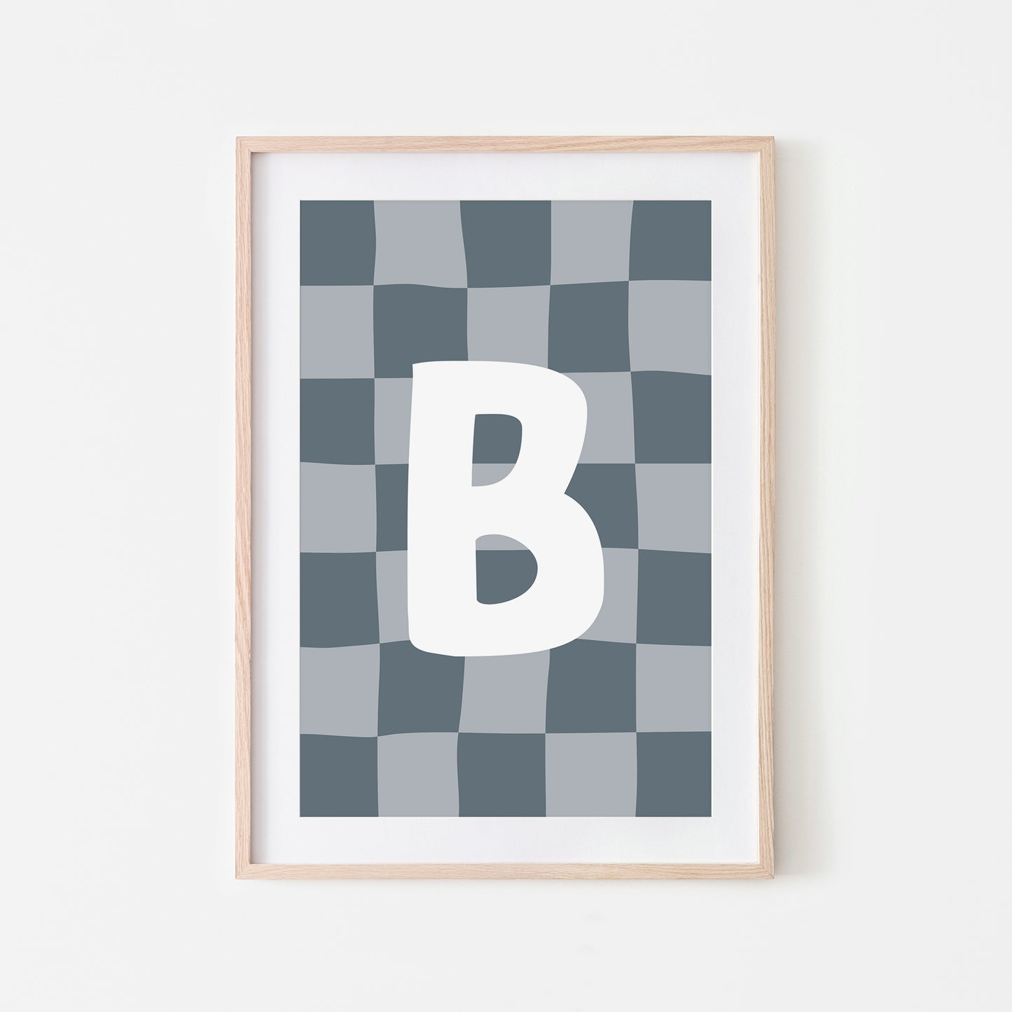 Checkered-Letters-Alphabet-Poster-Print-Letter-B-in-Sky