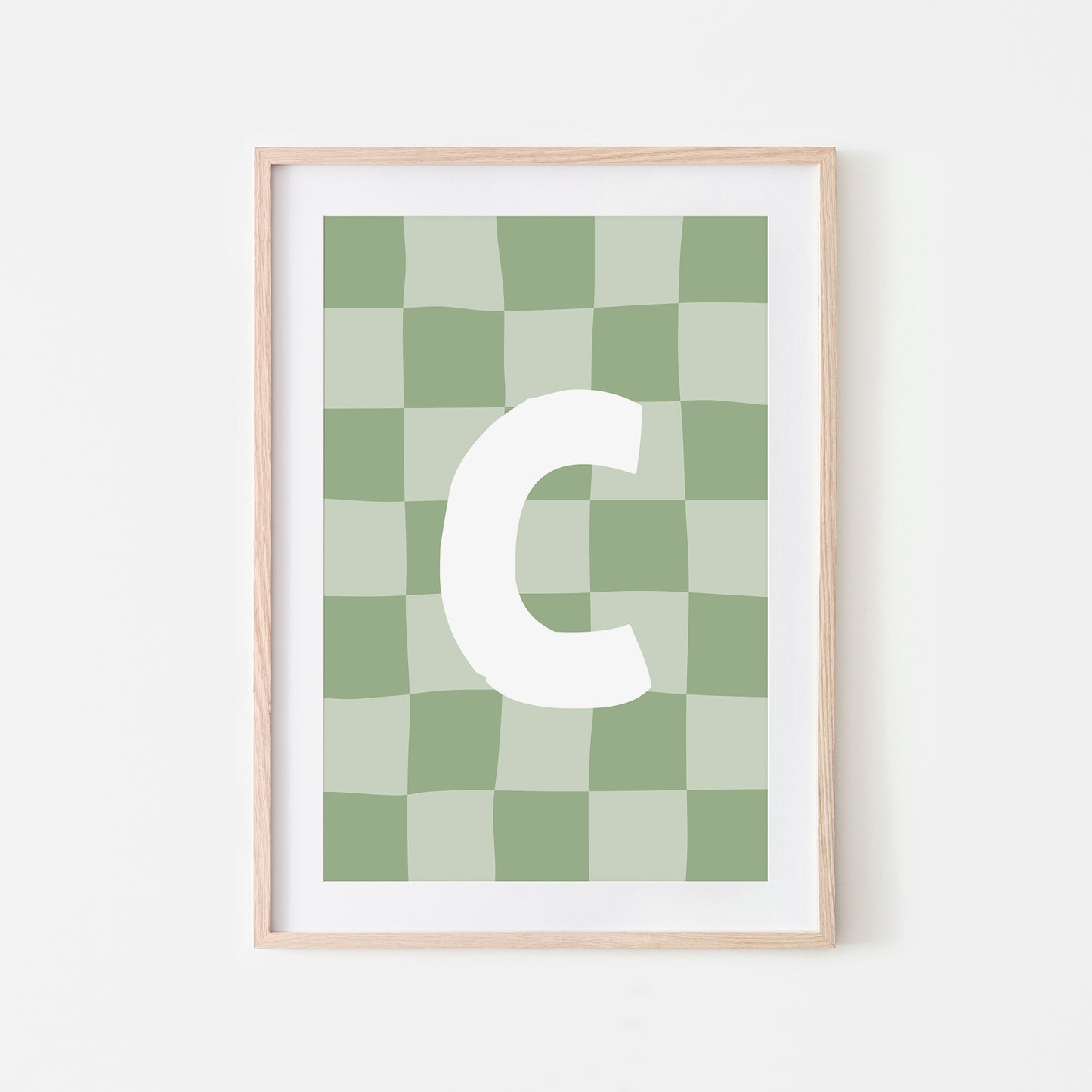 Checkered-Letters-Alphabet-Poster-Print-Letter-C-in-Sage