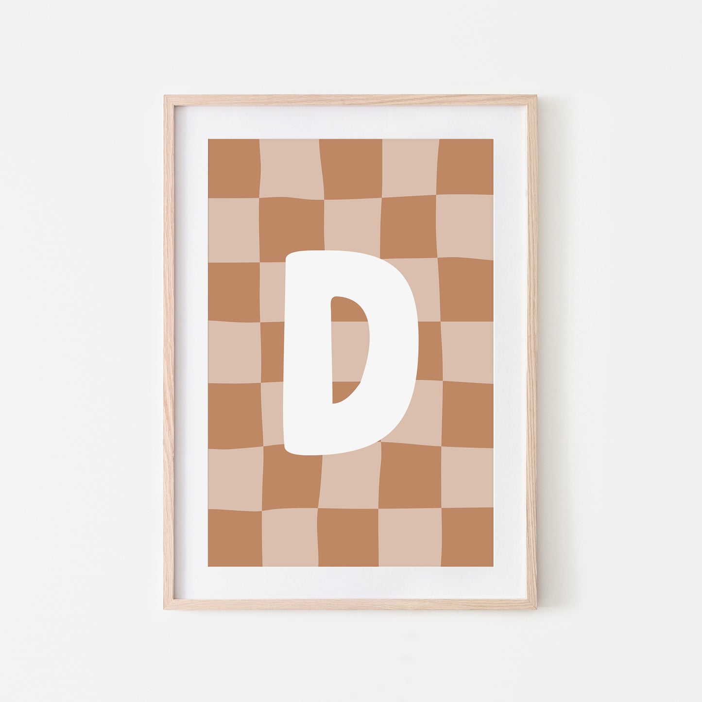 Checkered-Letters-Alphabet-Poster-Print-Letter-D-in-Tan