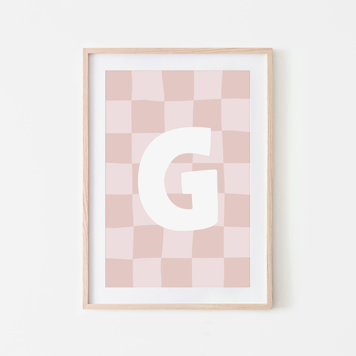 Checkered-Letters-Alphabet-Poster-Print-Letter-G-in-Blush