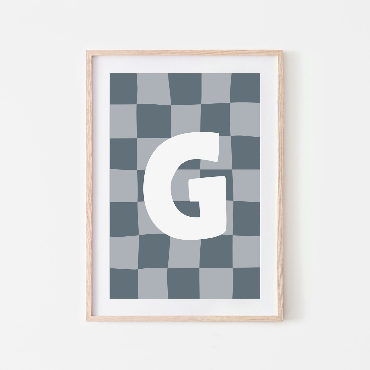 Checkered-Letters-Alphabet-Poster-Print-Letter-G-in-Sky