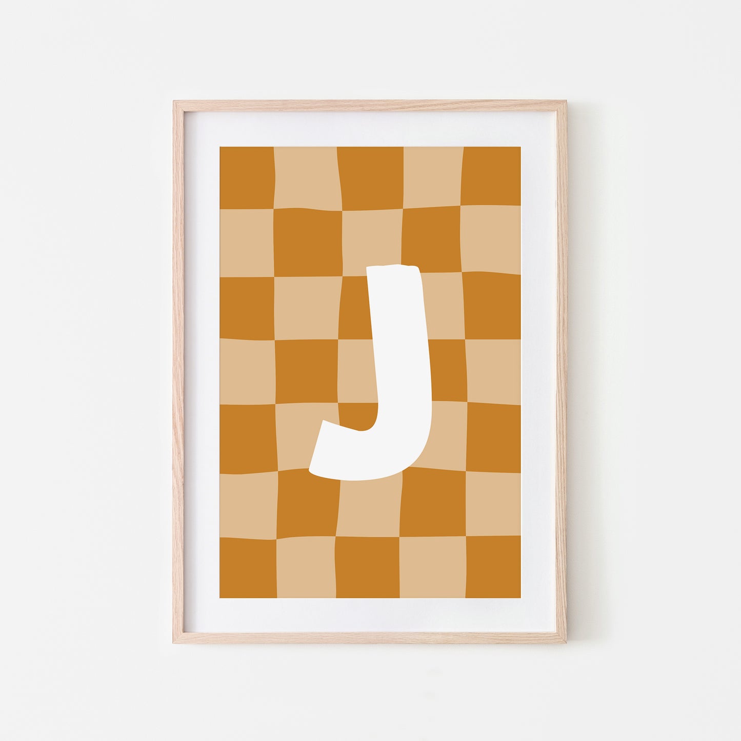 Checkered-Letters-Alphabet-Poster-Print-Letter-J-in-Mustard