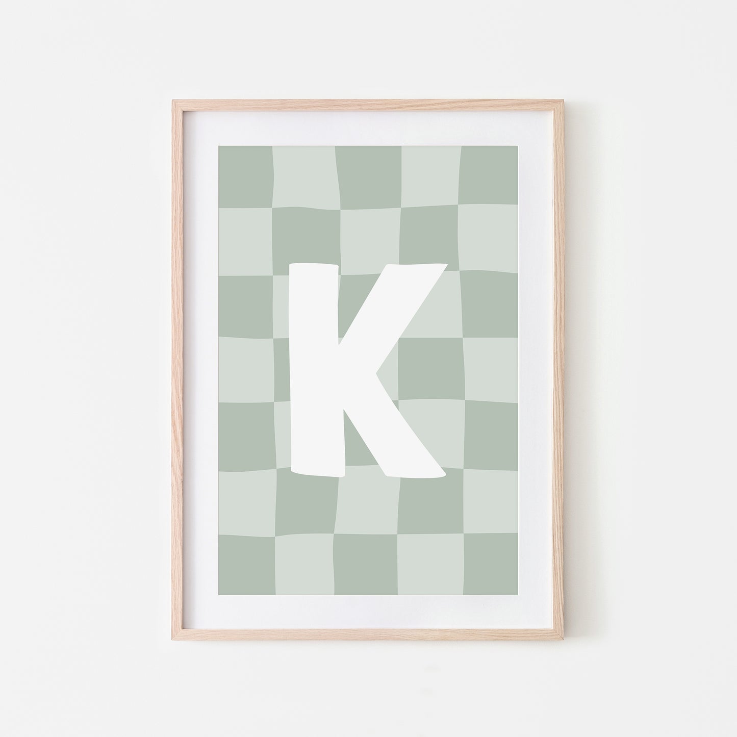 Checkered-Letters-Alphabet-Poster-Print-Letter-K-in-Mist
