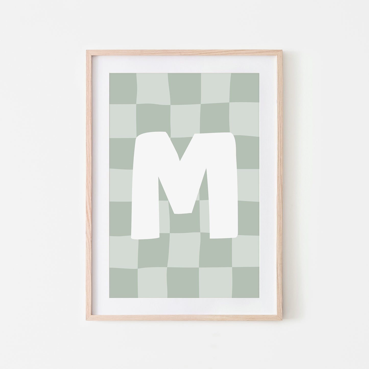 Checkered-Letters-Alphabet-Poster-Print-Letter-M-in-Mist
