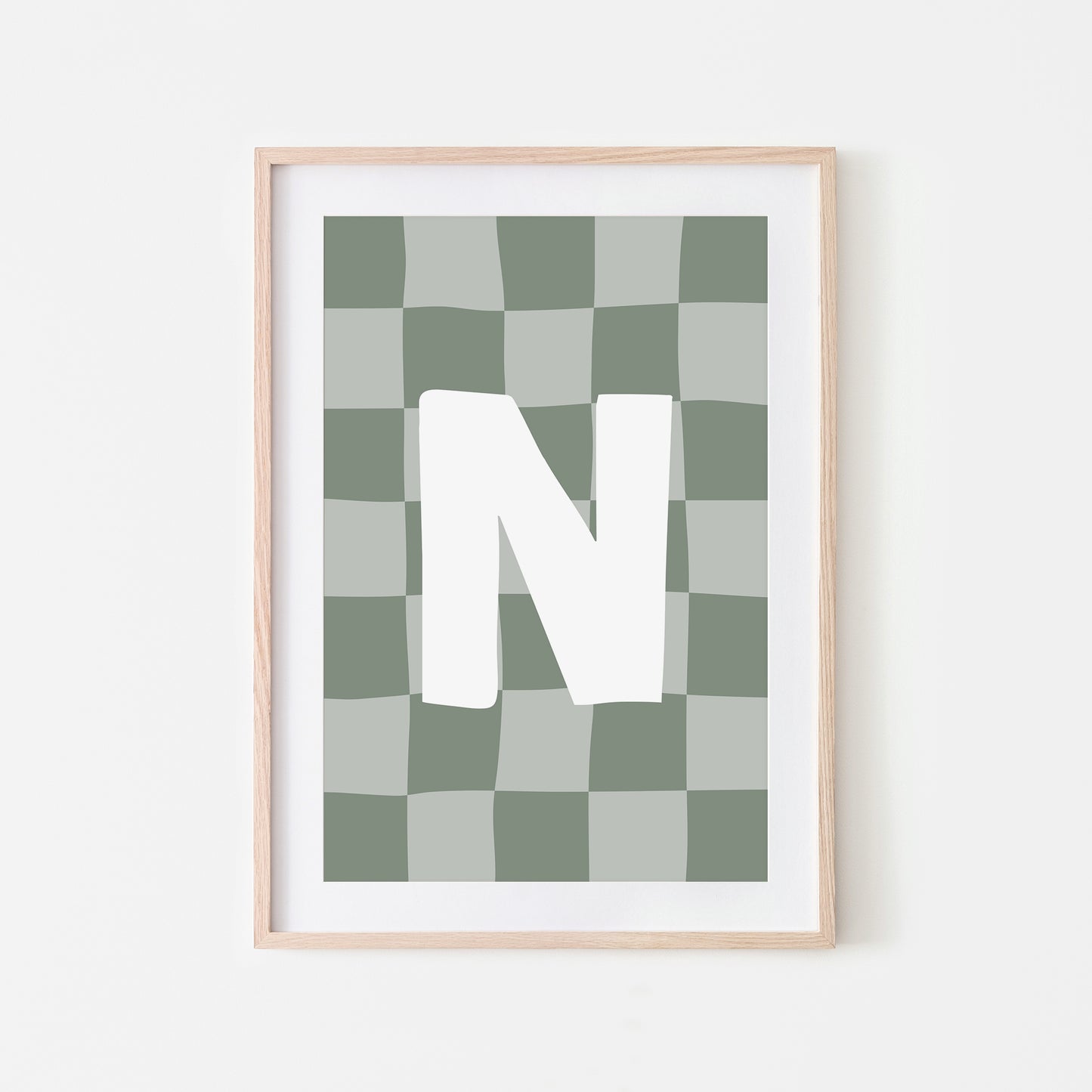 Checkered-Letters-Alphabet-Poster-Print-Letter-N-in-Eucalyptus