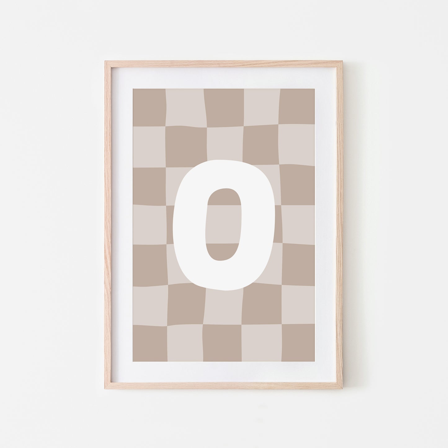 Checkered-Letters-Alphabet-Poster-Print-Letter-O-in-Truffle
