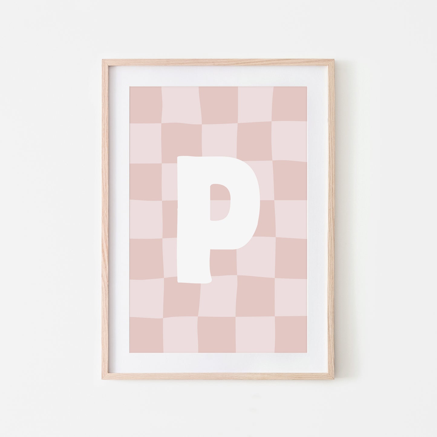 Checkered-Letters-Alphabet-Poster-Print-Letter-P-in-Blush