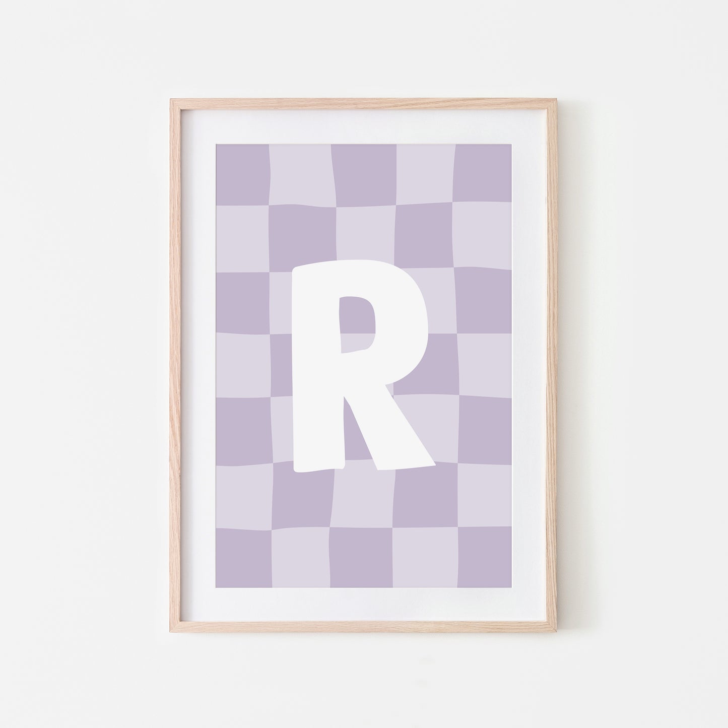 Checkered-Letters-Alphabet-Poster-Print-Letter-R-in-Lavender