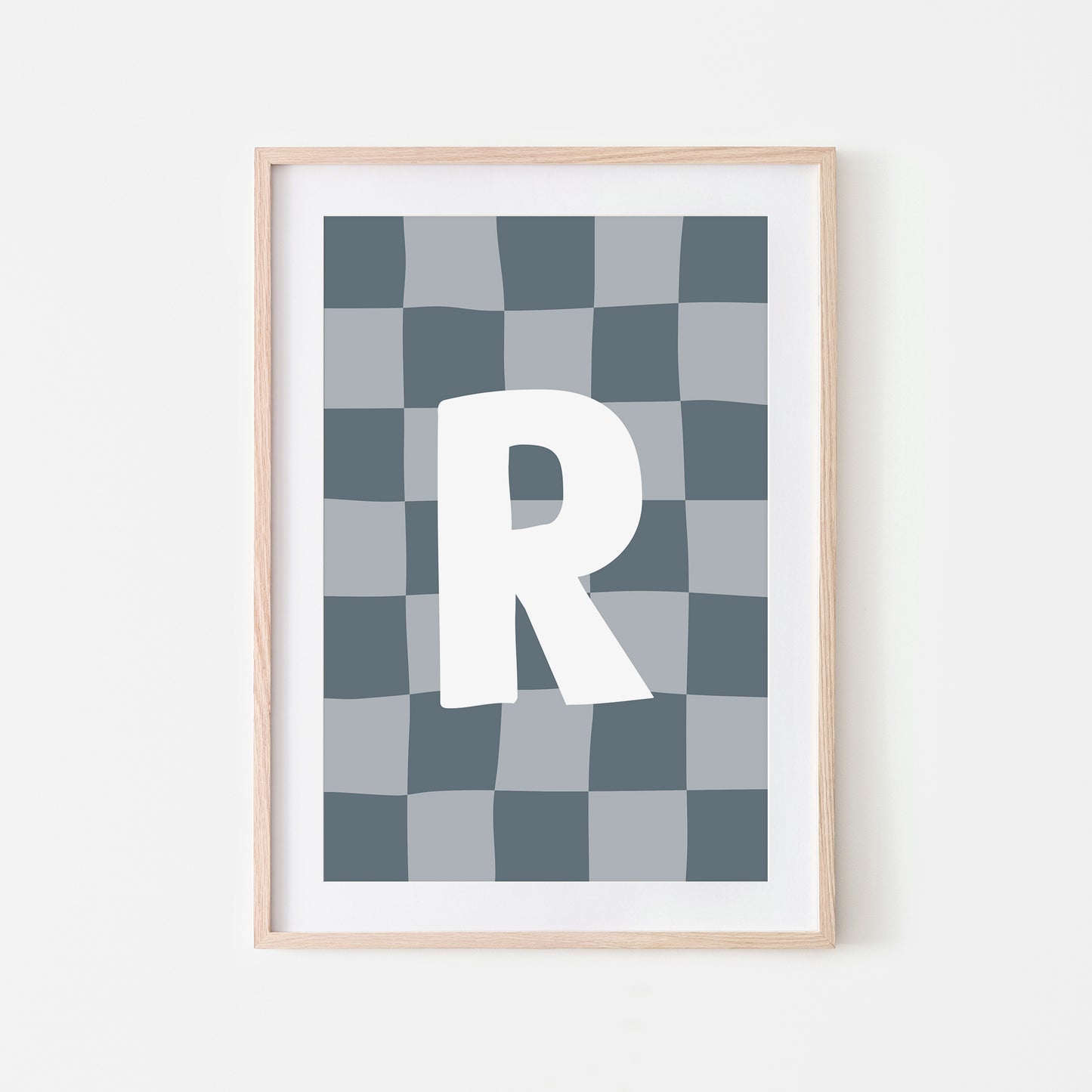 Checkered-Letters-Alphabet-Poster-Print-Letter-R-in-Sky