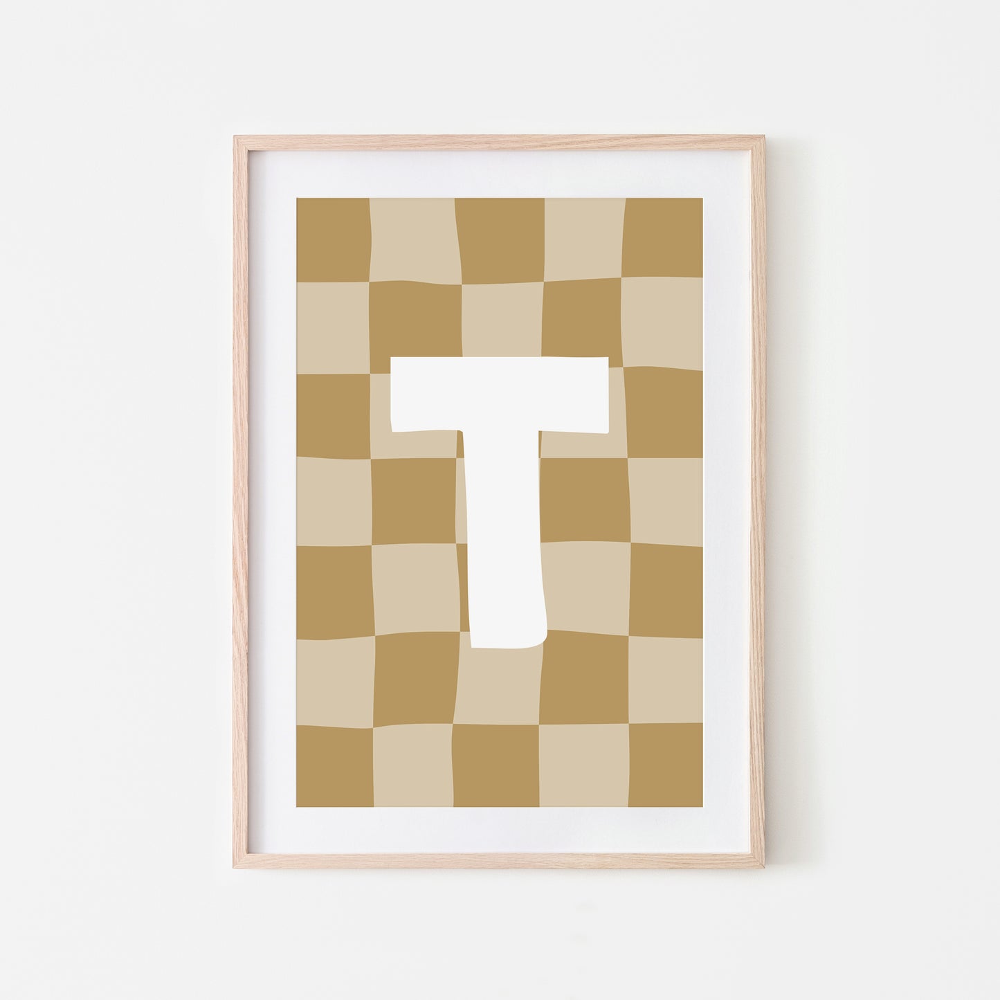 Checkered-Letters-Alphabet-Poster-Print-Letter-T-in-Wheat