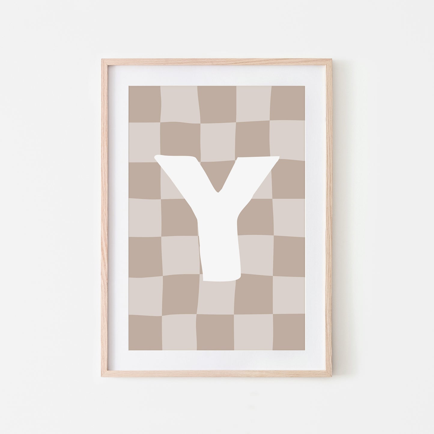 Checkered-Letters-Alphabet-Poster-Print-Letter-Y-in-Truffle