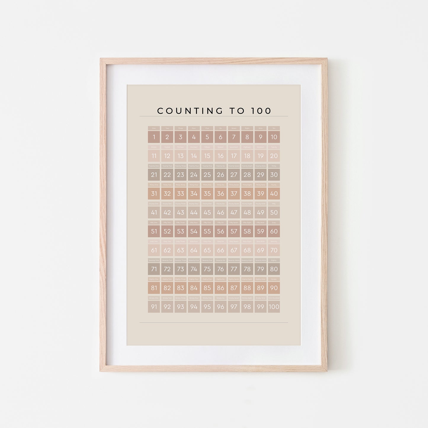 Counting-to-100-Math-Wall-Art-in-Neutral-on-Sand-Website-Main-Image