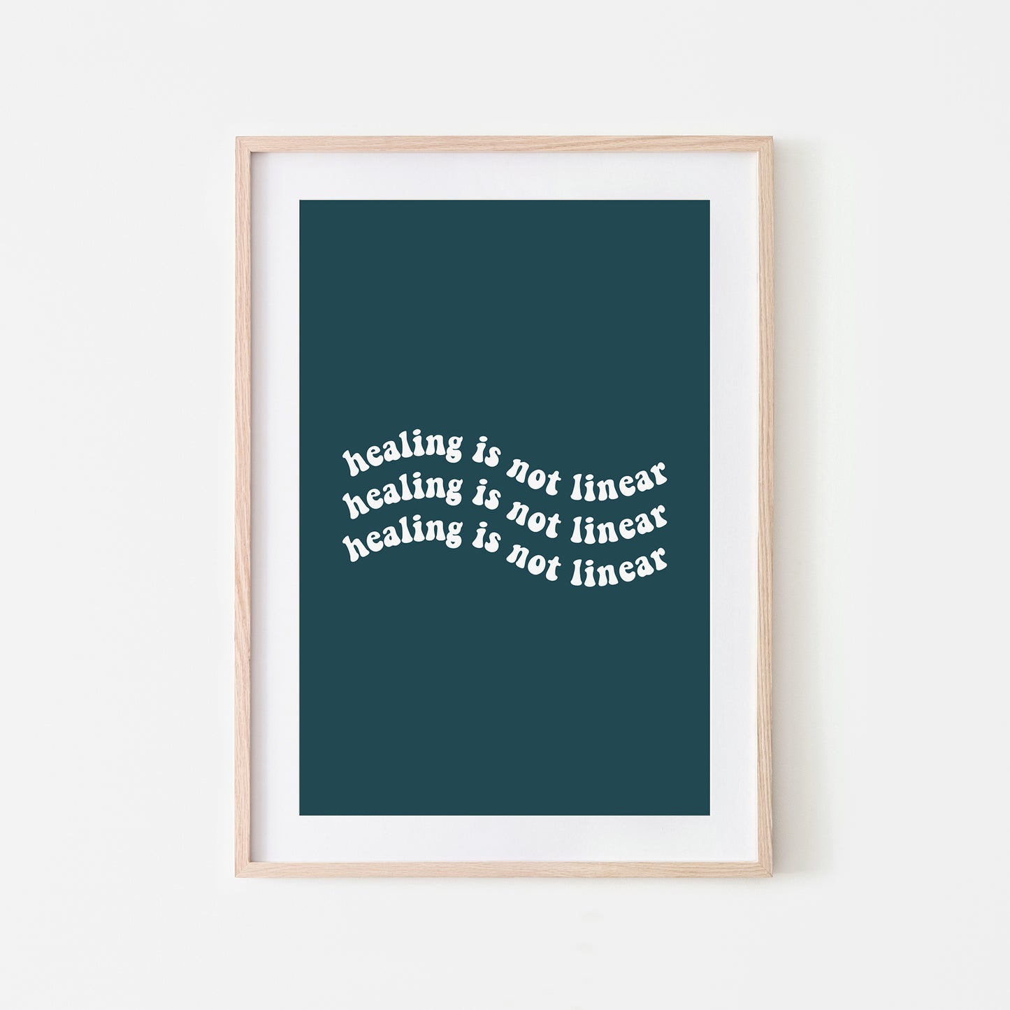 Healing-is-Not-Linear-Quote-Wall-Art-in-Navy