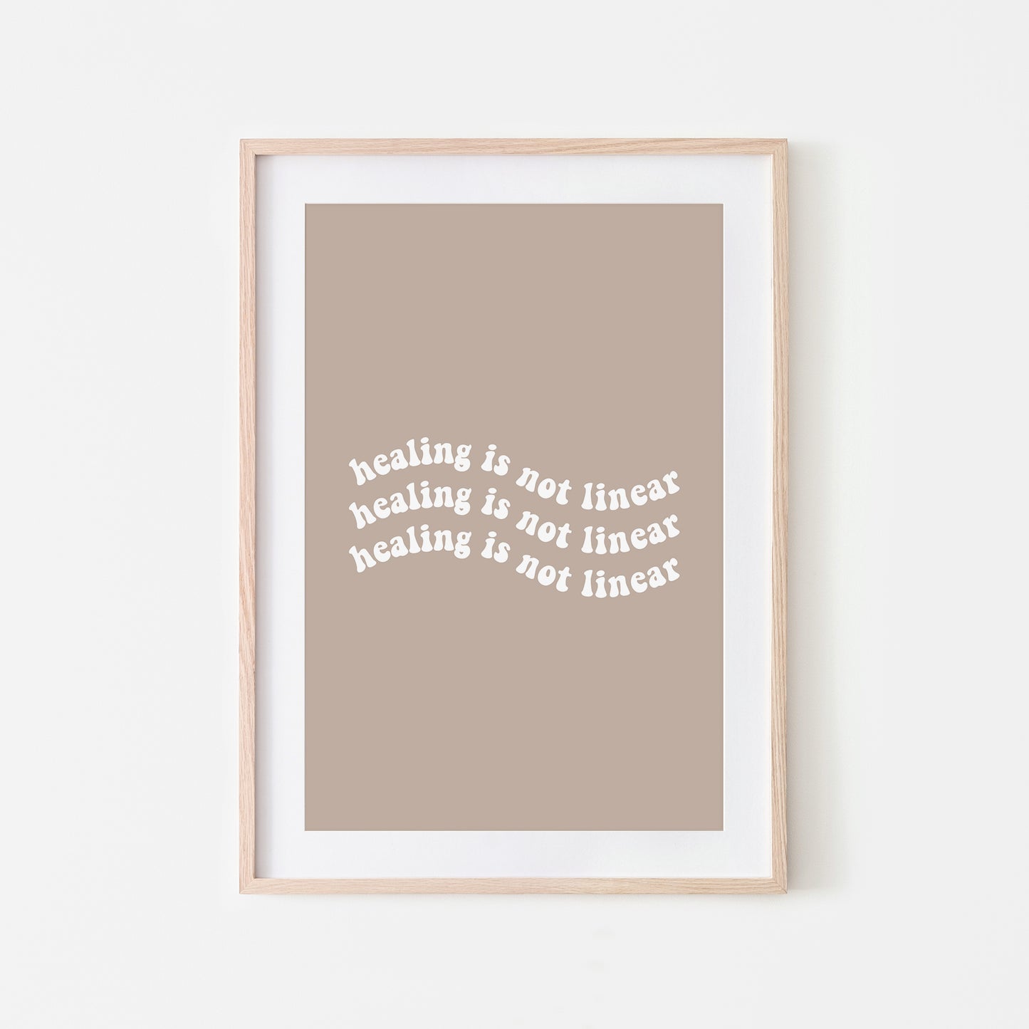 Healing-is-Not-Linear-Quote-Wall-Art-in-Truffle