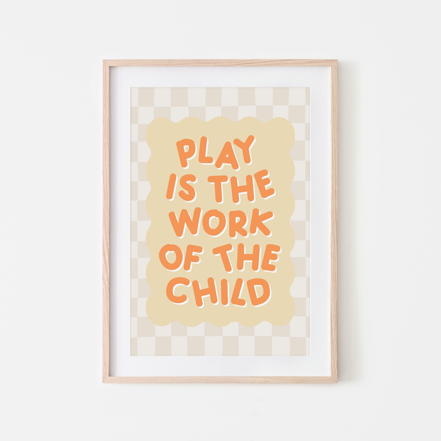 Play-is-the-Work-of-the-Child-Wall-Art-Website-Orange-on-Lemon