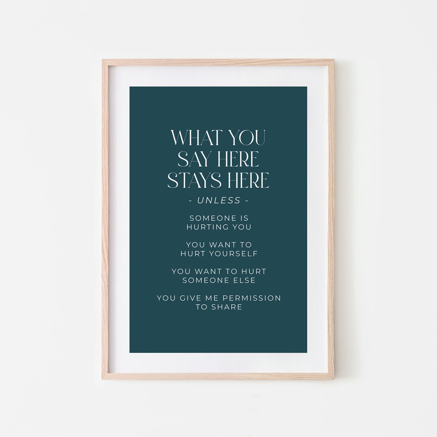 What-You-Say-Here-Stays-Here-Counselling-Wall-Art-in-Navy