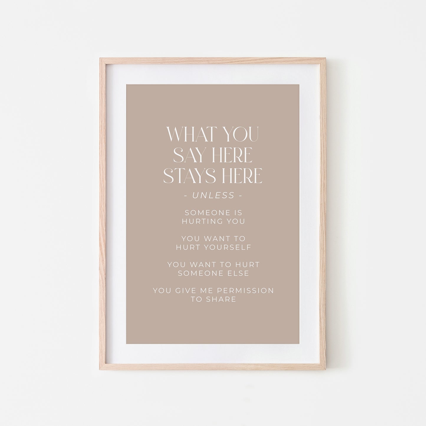 What-You-Say-Here-Stays-Here-Counselling-Wall-Art-in-Truffle
