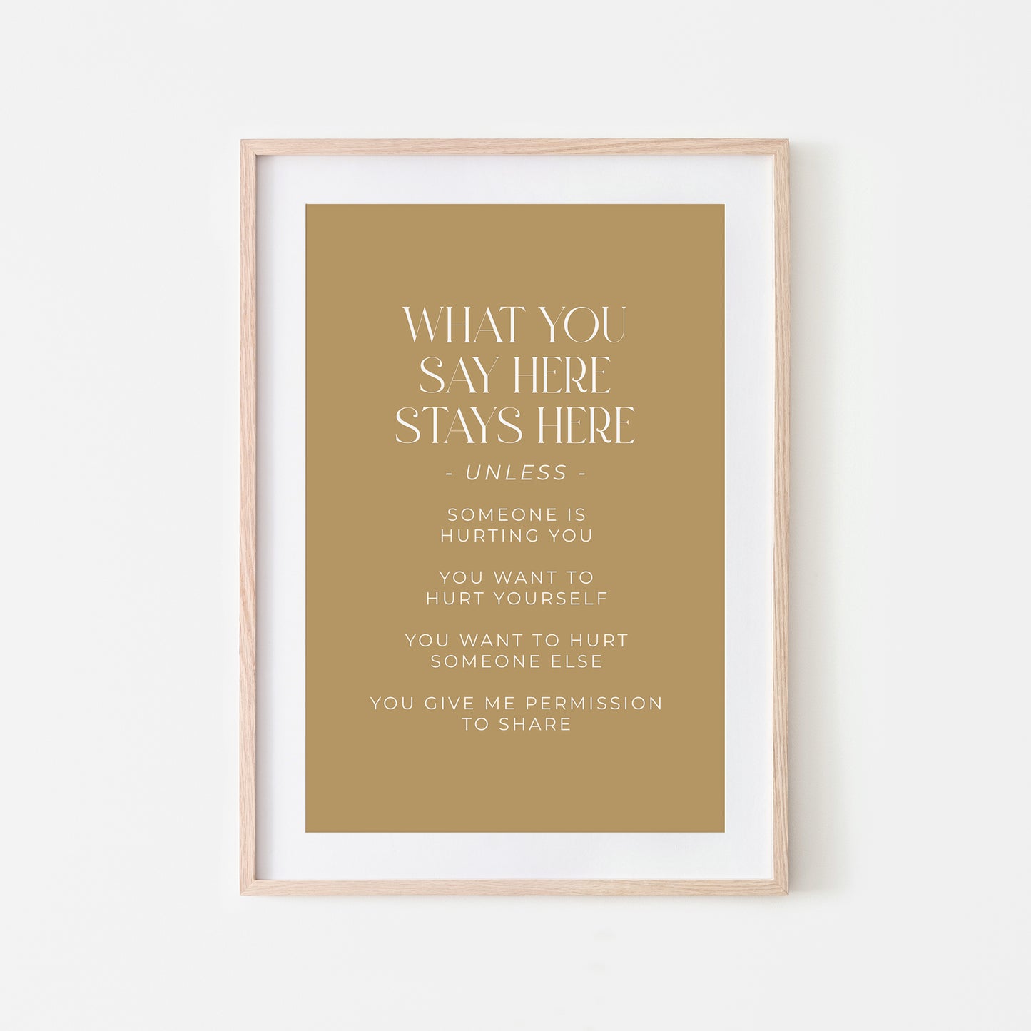 What-You-Say-Here-Stays-Here-Counselling-Wall-Art-in-Wheat