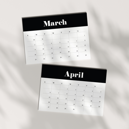 2025-Retro-Calendar-Sheets-Main-Image-Landscape-Black