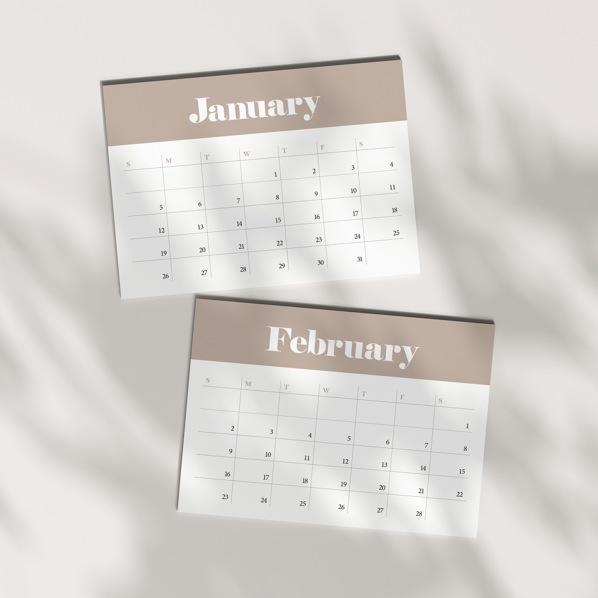 2025-Retro-Calendar-Sheets-Main-Image-Landscape-Truffle