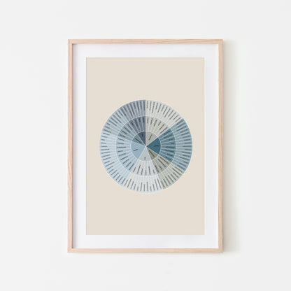 B-Feelings-Wheel-Mental-Health-Wall-Art-in-Ocean-and-Monochrome-on-Sand