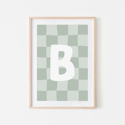 Checkered-Letters-Alphabet-Poster-Print-Letter-B-in-Mist