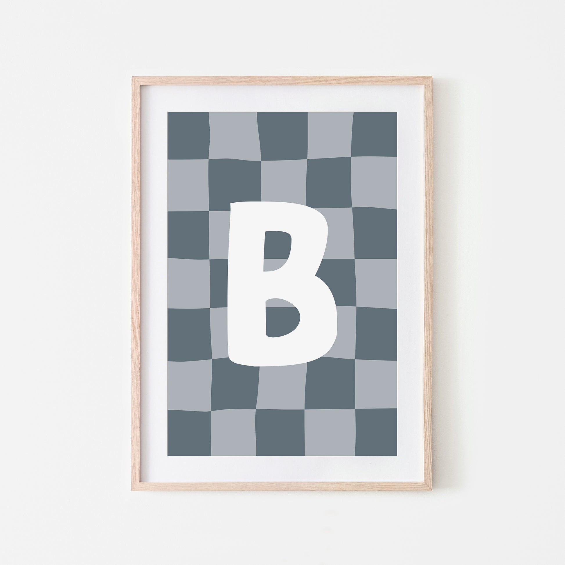 Checkered-Letters-Alphabet-Poster-Print-Letter-B-in-Sky