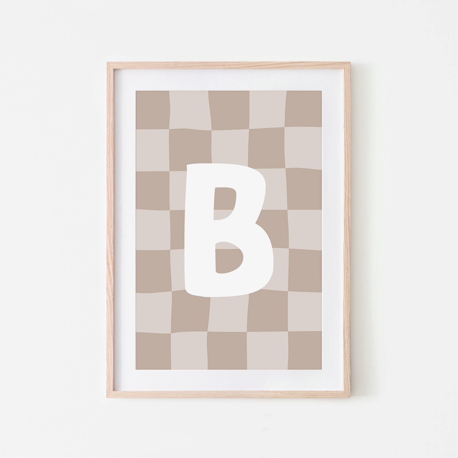 Checkered-Letters-Alphabet-Poster-Print-Letter-B-in-Truffle