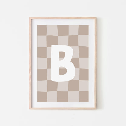 Checkered-Letters-Alphabet-Poster-Print-Letter-B-in-Truffle