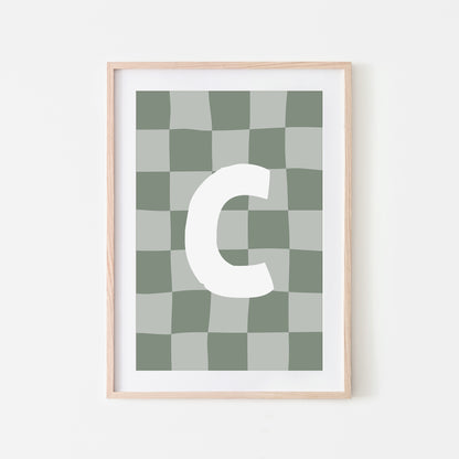 Checkered-Letters-Alphabet-Poster-Print-Letter-C-in-Eucalyptus