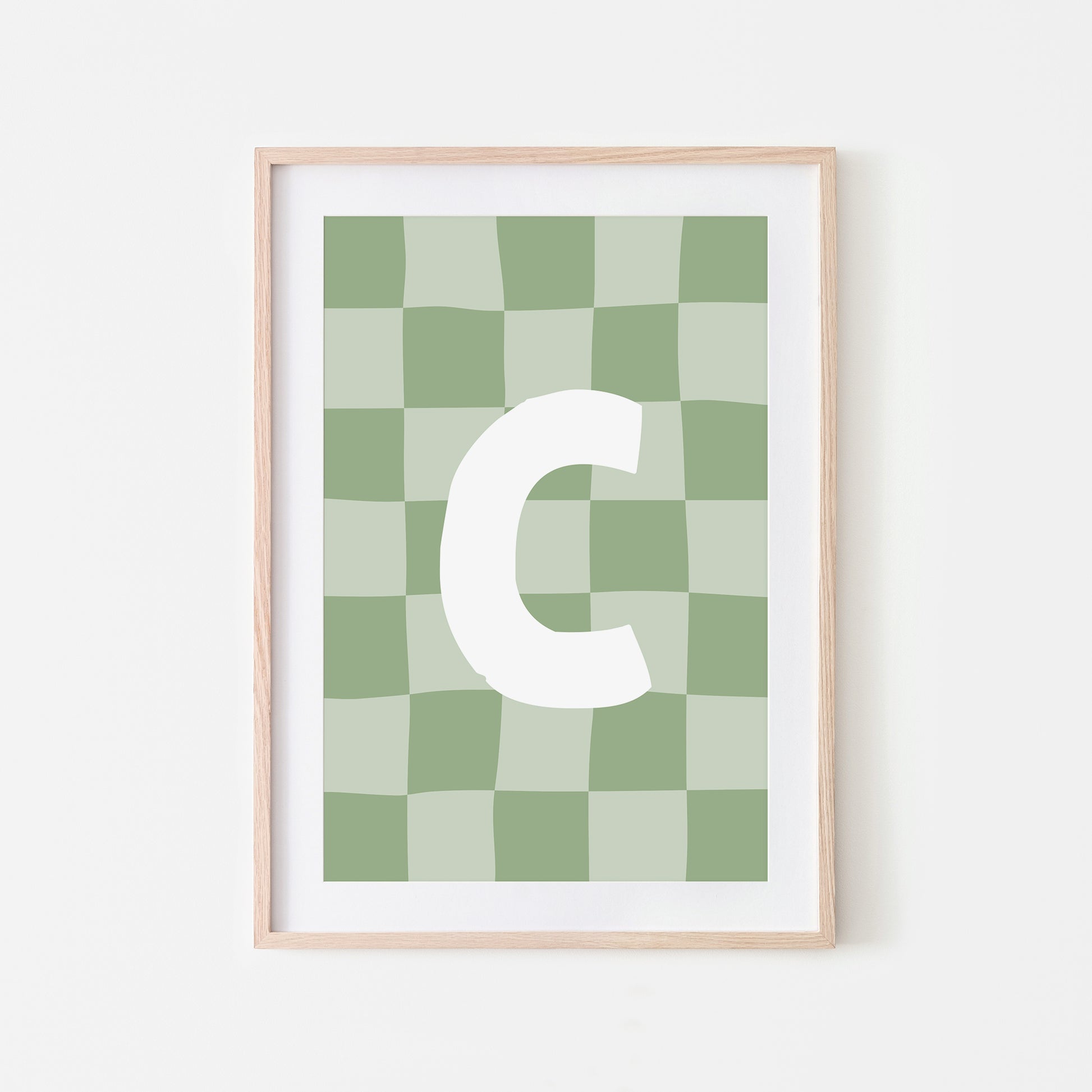 Checkered-Letters-Alphabet-Poster-Print-Letter-C-in-Sage