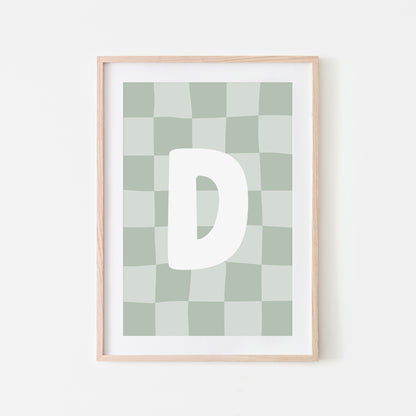 Checkered-Letters-Alphabet-Poster-Print-Letter-D-in-Mist
