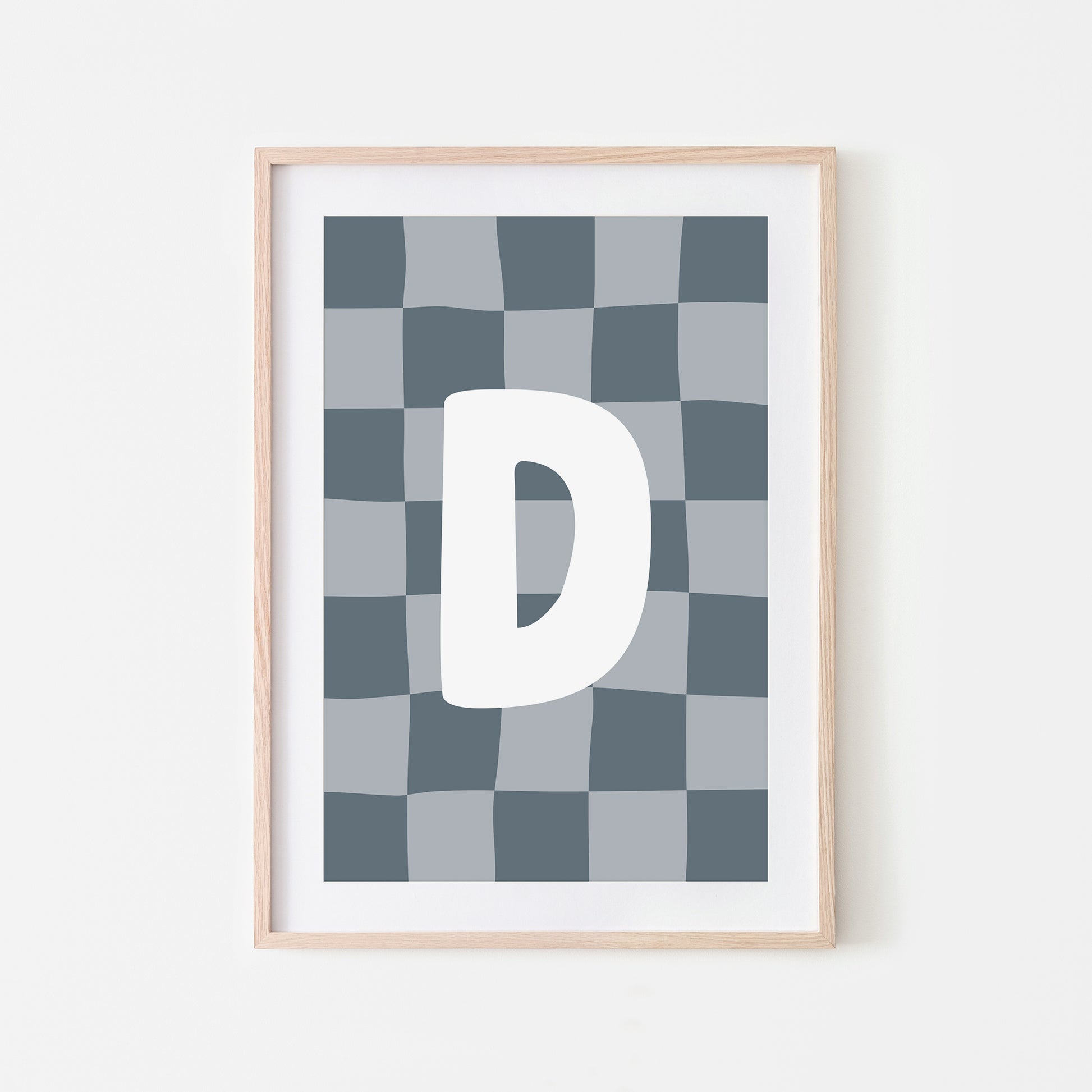 Checkered-Letters-Alphabet-Poster-Print-Letter-D-in-Sky