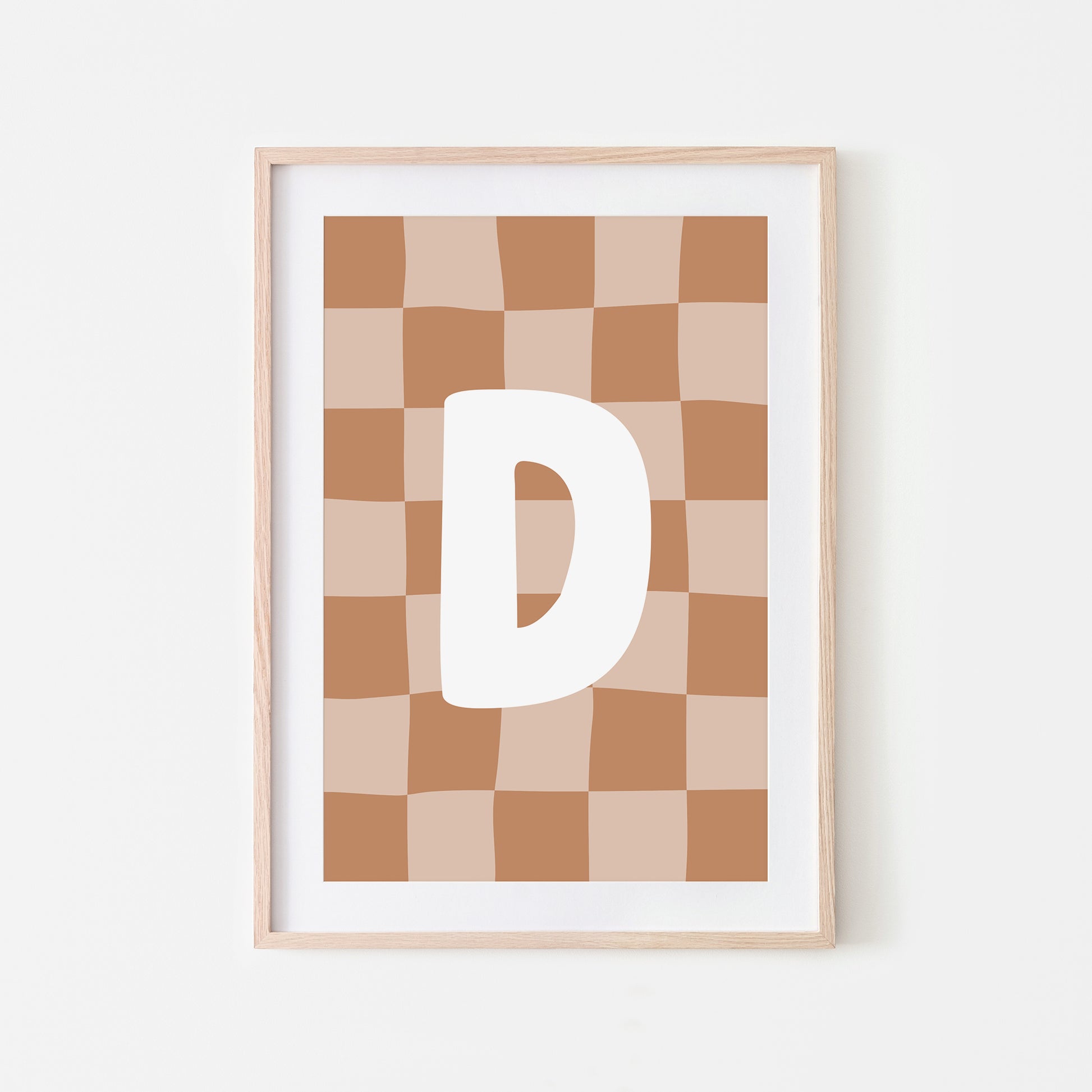Checkered-Letters-Alphabet-Poster-Print-Letter-D-in-Tan