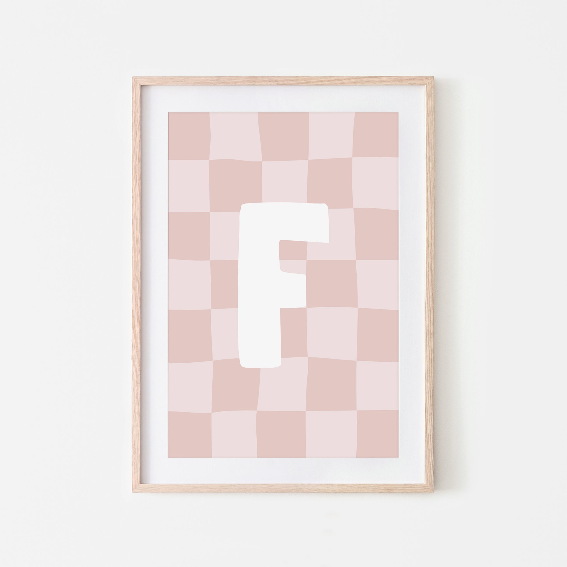 Checkered-Letters-Alphabet-Poster-Print-Letter-F-in-Blush
