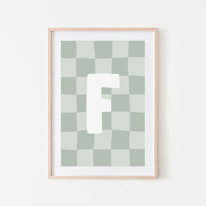 Checkered-Letters-Alphabet-Poster-Print-Letter-F-in-Mist