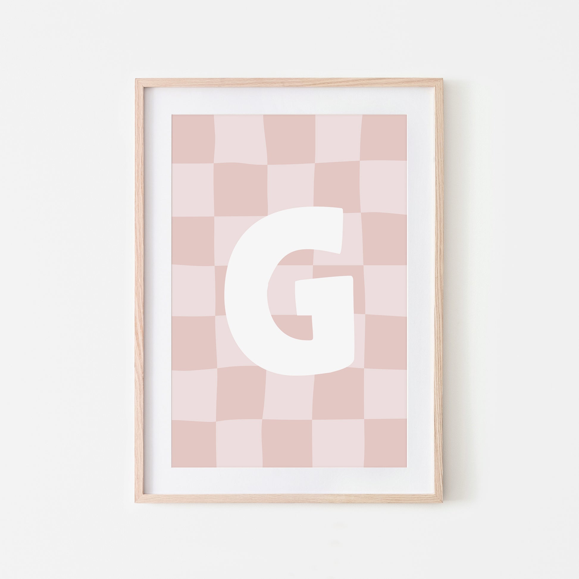 Checkered-Letters-Alphabet-Poster-Print-Letter-G-in-Blush