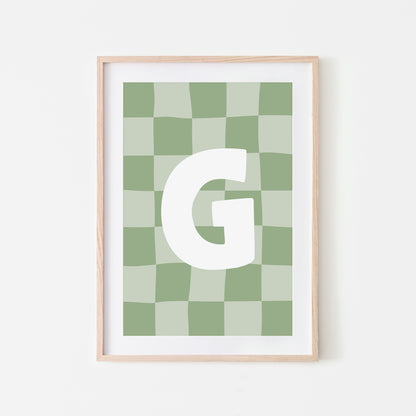 Checkered-Letters-Alphabet-Poster-Print-Letter-G-in-Sage