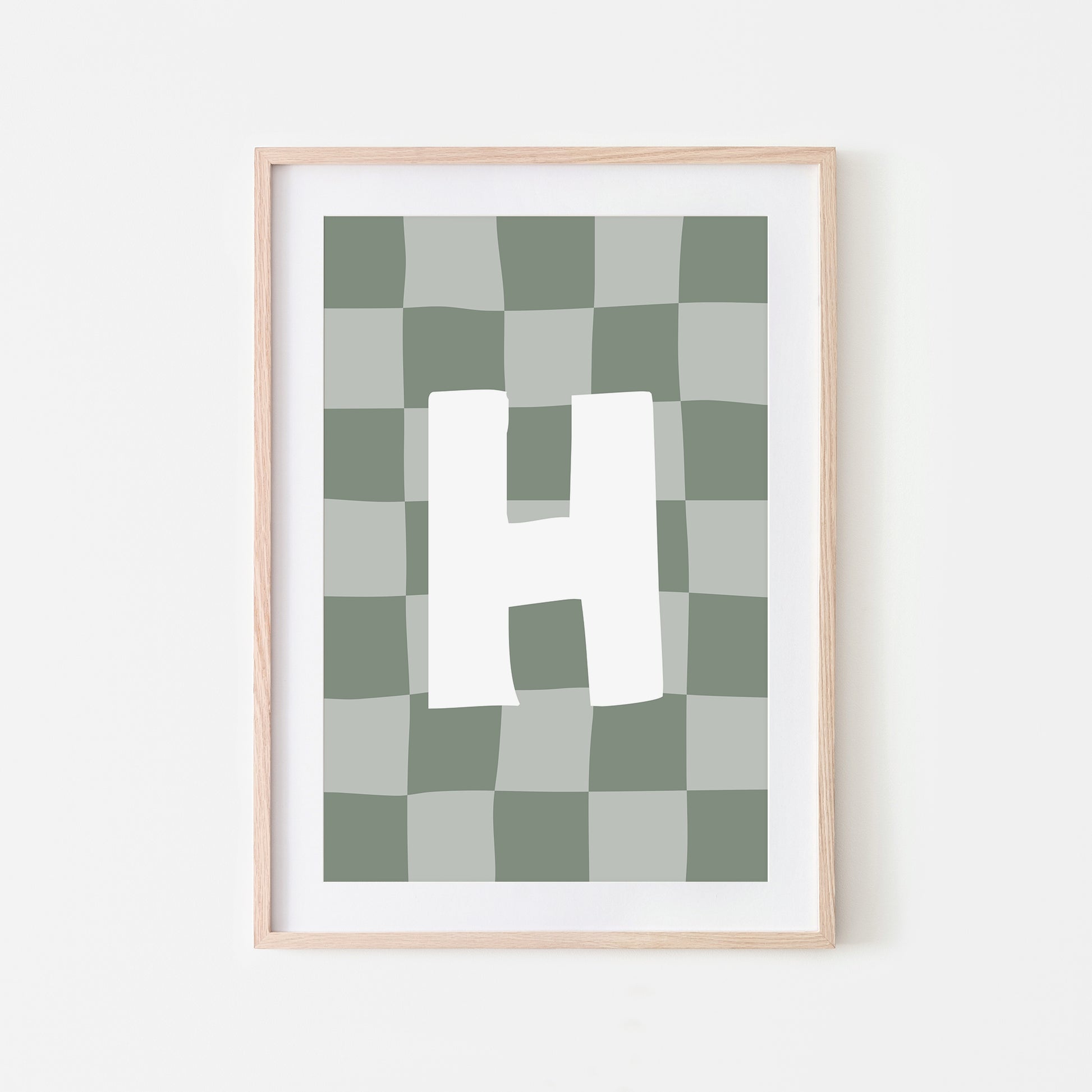 Checkered-Letters-Alphabet-Poster-Print-Letter-H-in-Eucalyptus
