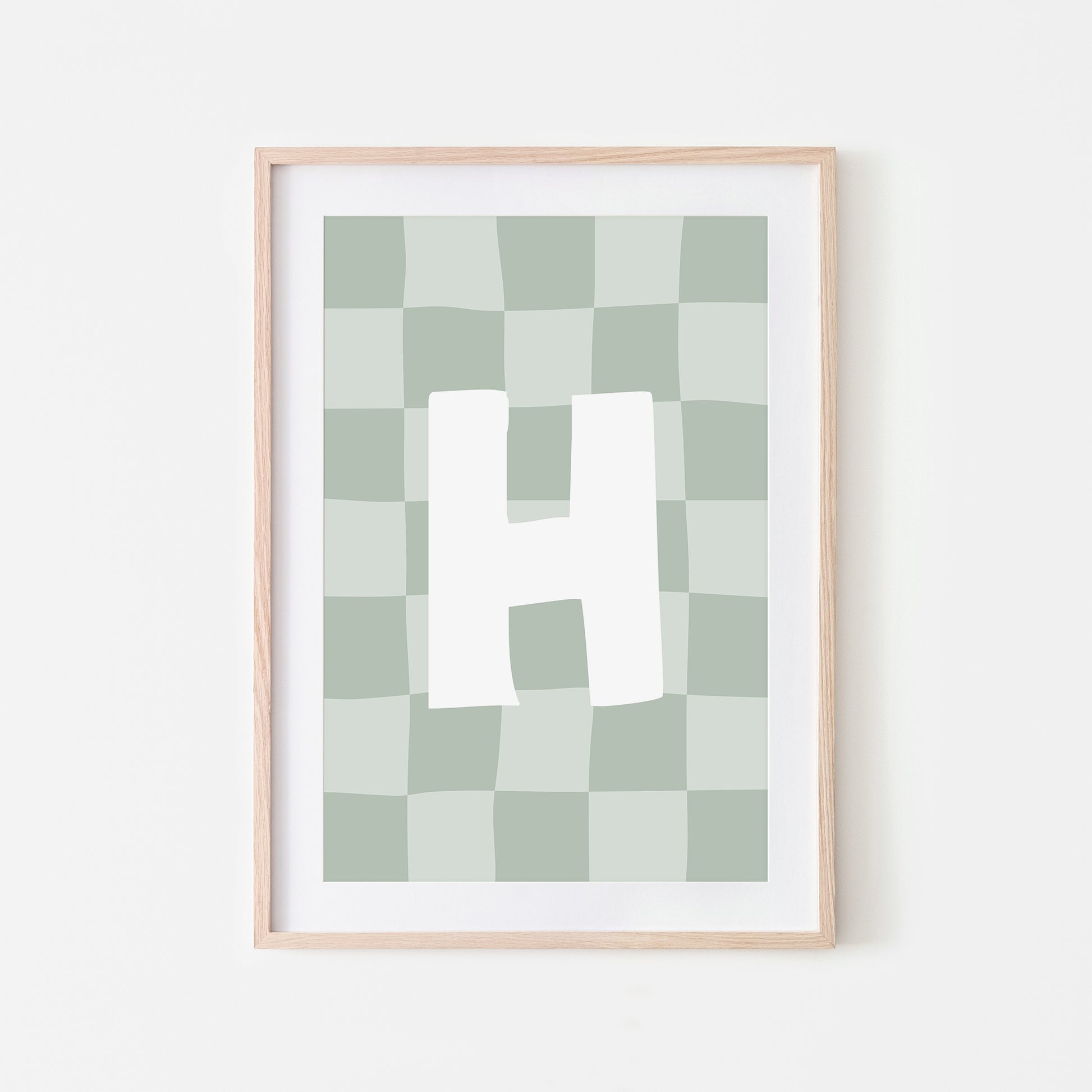 Checkered-Letters-Alphabet-Poster-Print-Letter-H-in-Mist