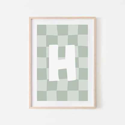 Checkered-Letters-Alphabet-Poster-Print-Letter-H-in-Mist