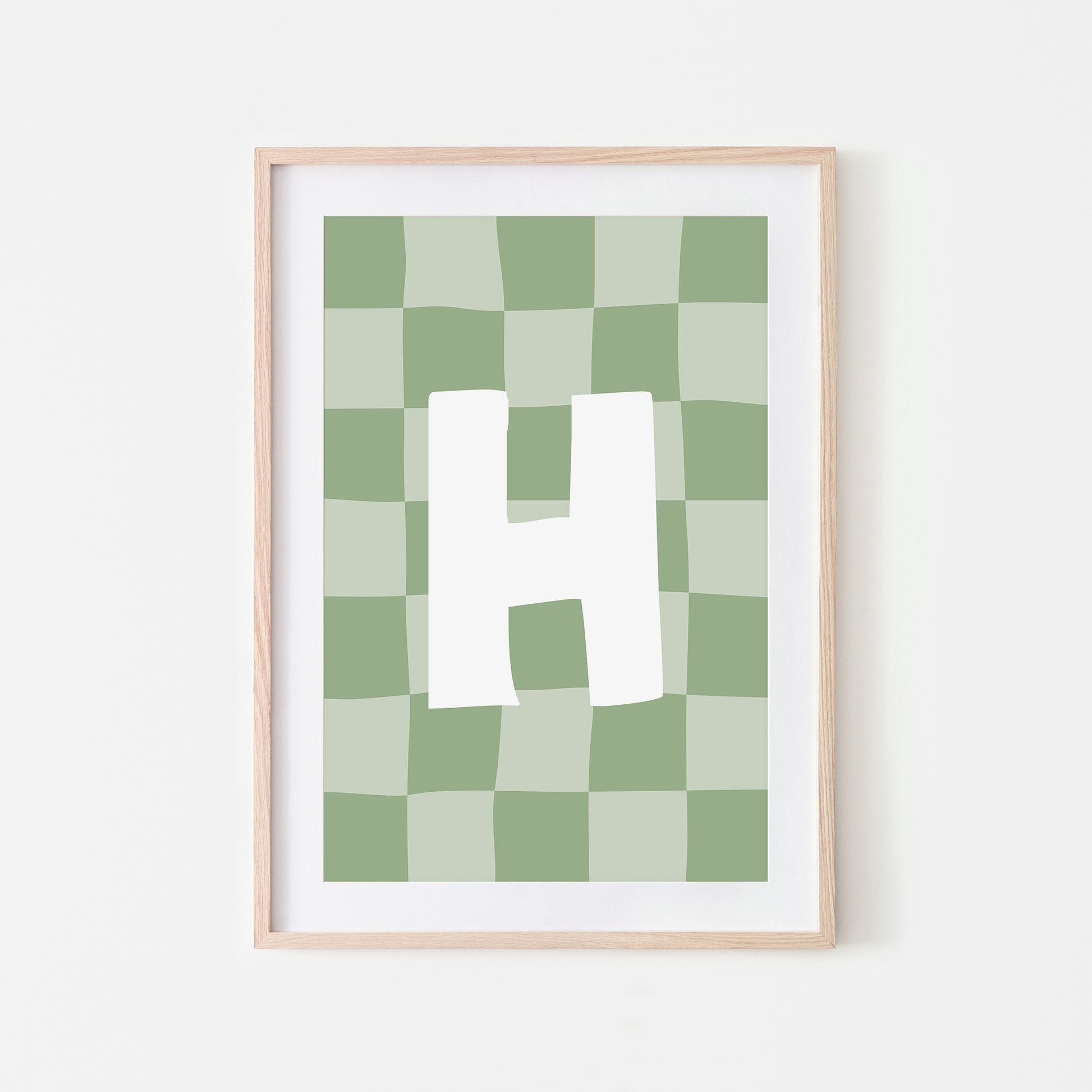 Checkered-Letters-Alphabet-Poster-Print-Letter-H-in-Sage