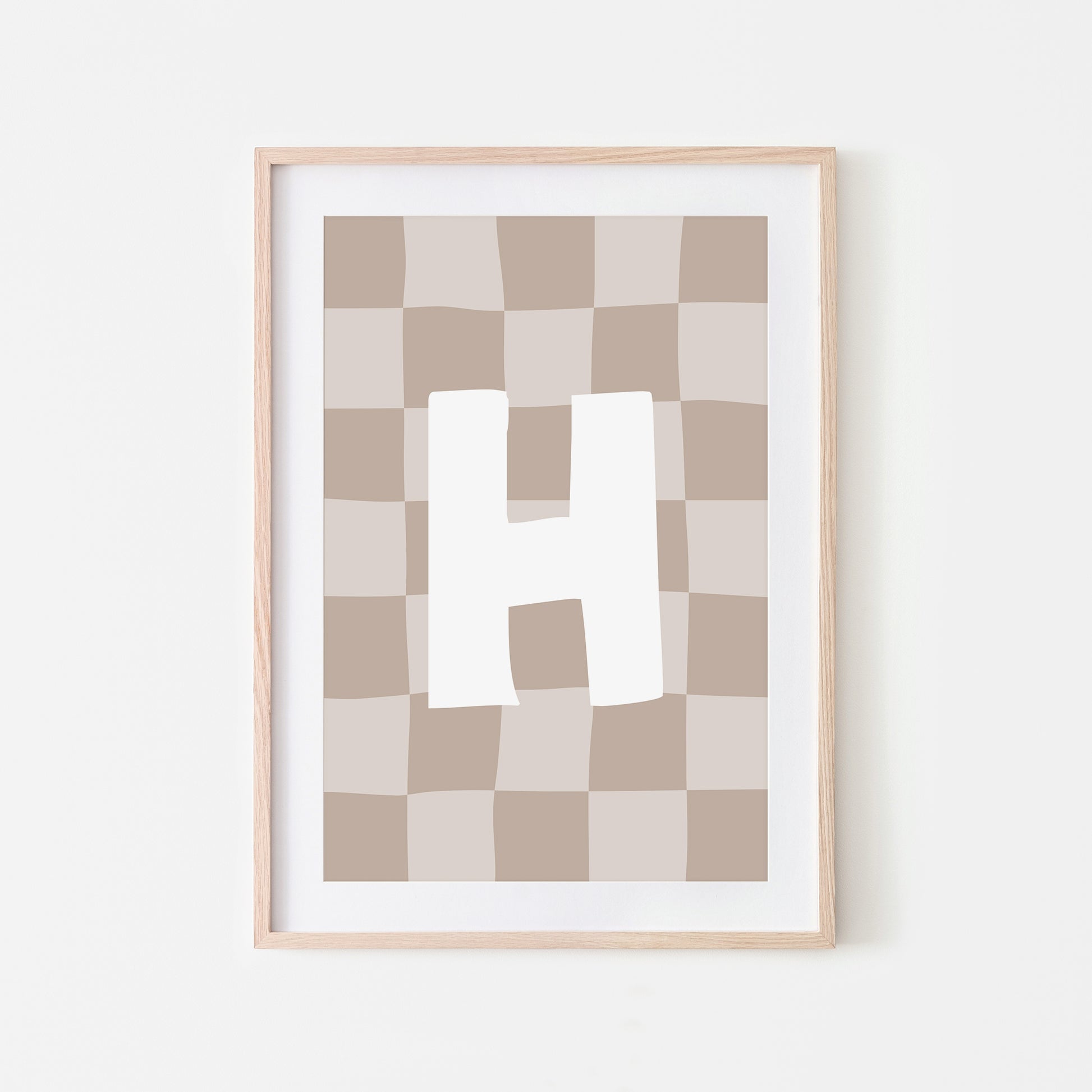 Checkered-Letters-Alphabet-Poster-Print-Letter-H-in-Truffle