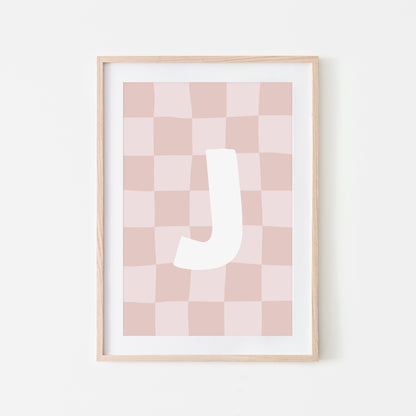 Checkered-Letters-Alphabet-Poster-Print-Letter-J-in-Blush